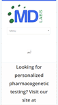 Mobile Screenshot of mdlabs.com